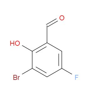 3-BROMO-5-FLUORO-2-HYDROXYBENZALDEHYDE - Click Image to Close