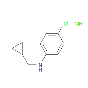 4-CHLORO-N-(CYCLOPROPYLMETHYL)ANILINE HYDROCHLORIDE - Click Image to Close