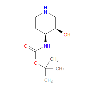 TERT-BUTYL N-[CIS-3-HYDROXYPIPERIDIN-4-YL]CARBAMATE