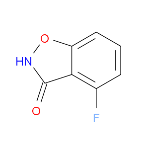 4-FLUOROBENZO[D]ISOXAZOL-3(2H)-ONE - Click Image to Close