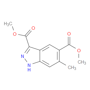 DIMETHYL 6-METHYL-1H-INDAZOLE-3,5-DICARBOXYLATE