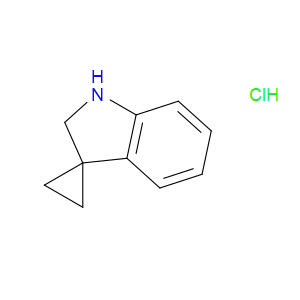 1',2'-DIHYDROSPIRO[CYCLOPROPANE-1,3'-INDOLE] HYDROCHLORIDE - Click Image to Close