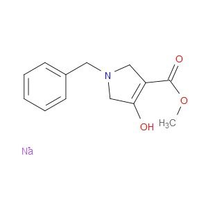 SODIUM 1-BENZYL-4-(METHOXYCARBONYL)-2,5-DIHYDRO-1H-PYRROL-3-OLATE