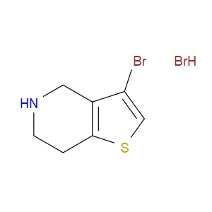 3-BROMO-4H,5H,6H,7H-THIENO[3,2-C]PYRIDINE HYDROBROMIDE - Click Image to Close