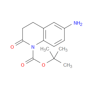 TERT-BUTYL 6-AMINO-2-OXO-3,4-DIHYDROQUINOLINE-1(2H)-CARBOXYLATE