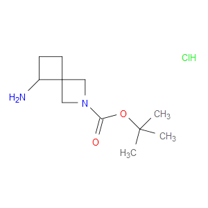 TERT-BUTYL 5-AMINO-2-AZASPIRO[3.3]HEPTANE-2-CARBOXYLATE HYDROCHLORIDE - Click Image to Close