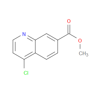 METHYL 4-CHLOROQUINOLINE-7-CARBOXYLATE - Click Image to Close
