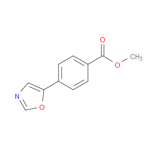 METHYL 4-(OXAZOL-5-YL)BENZOATE - Click Image to Close