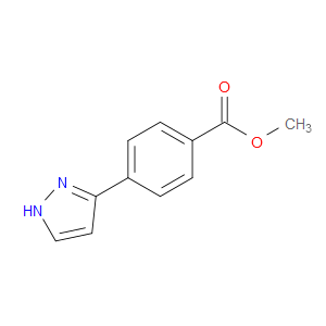 METHYL 4-(1H-PYRAZOL-3-YL)BENZOATE - Click Image to Close