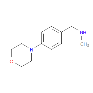N-METHYL-N-(4-MORPHOLIN-4-YLBENZYL)AMINE