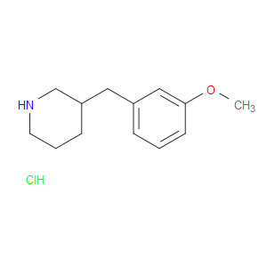 3-(3-METHOXYBENZYL)PIPERIDINE HYDROCHLORIDE - Click Image to Close