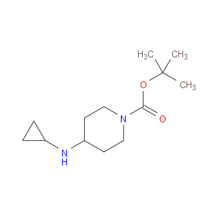 1-TERT-BUTOXYCARBONYL-4-(CYCLOPROPYLAMINO)PIPERIDINE - Click Image to Close