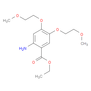 ETHYL 2-AMINO-4,5-BIS(2-METHOXYETHOXY)BENZOATE