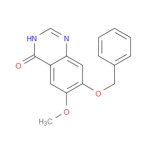 7-(BENZYLOXY)-6-METHOXYQUINAZOLIN-4(3H)-ONE