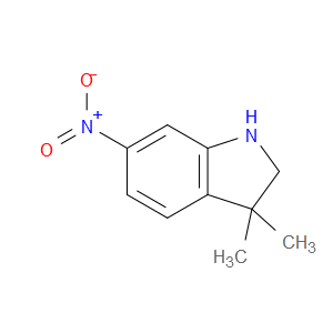 3,3-DIMETHYL-6-NITROINDOLINE