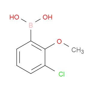 3-CHLORO-2-METHOXYPHENYLBORONIC ACID - Click Image to Close