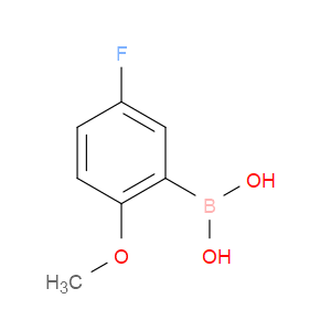 5-FLUORO-2-METHOXYPHENYLBORONIC ACID - Click Image to Close