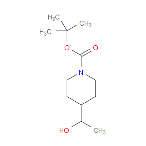 TERT-BUTYL 4-(1-HYDROXYETHYL)PIPERIDINE-1-CARBOXYLATE - Click Image to Close