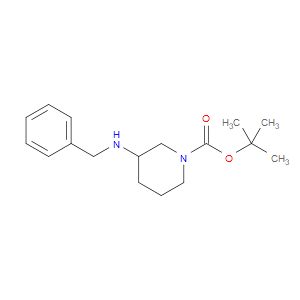 TERT-BUTYL 3-(BENZYLAMINO)PIPERIDINE-1-CARBOXYLATE