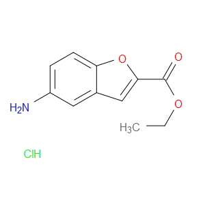 ETHYL 5-AMINOBENZOFURAN-2-CARBOXYLATE HCL - Click Image to Close