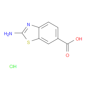 2-AMINOBENZOTHIAZOLE-6-CARBOXYLIC ACID HYDROCHLORIDE - Click Image to Close