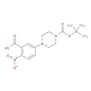 1-N-BOC-4-(3-CARBOXY-4-NITROPHENYL)PIPERAZINE - Click Image to Close