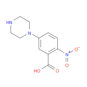 2-NITRO-5-PIPERAZIN-1-YL-BENZOIC ACID - Click Image to Close