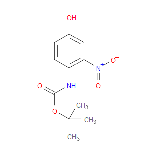 TERT-BUTYL (4-HYDROXY-2-NITROPHENYL)CARBAMATE