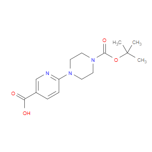 6-[4-(TERT-BUTOXYCARBONYL)PIPERAZIN-1-YL]NICOTINIC ACID - Click Image to Close