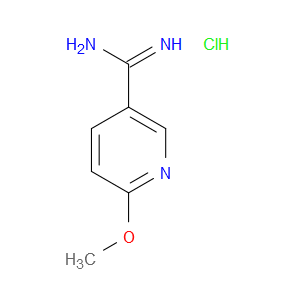6-METHOXYNICOTINIMIDAMIDE HYDROCHLORIDE - Click Image to Close
