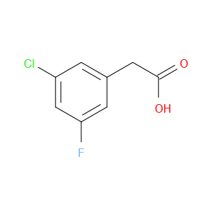 3-CHLORO-5-FLUOROPHENYLACETIC ACID - Click Image to Close