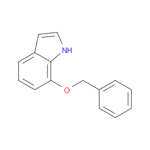 7-BENZYLOXYINDOLE - Click Image to Close