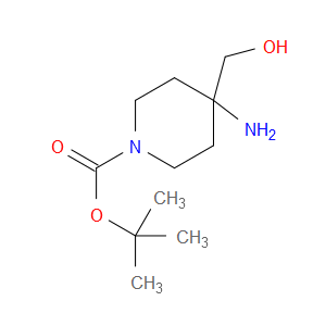 1-BOC-4-AMINO-4-(HYDROXYMETHYL)PIPERIDINE - Click Image to Close