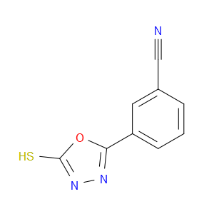 3-(5-MERCAPTO-1,3,4-OXADIAZOL-2-YL)BENZONITRILE