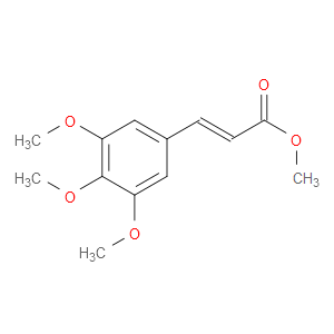 METHYL 3,4,5-TRIMETHOXYCINNAMATE - Click Image to Close