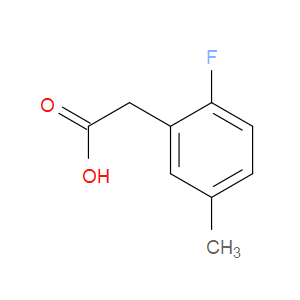 2-FLUORO-5-METHYLPHENYLACETIC ACID - Click Image to Close