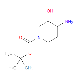 TERT-BUTYL 4-AMINO-3-HYDROXYPIPERIDINE-1-CARBOXYLATE