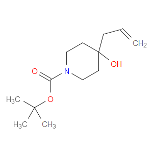 TERT-BUTYL 4-ALLYL-4-HYDROXYPIPERIDINE-1-CARBOXYLATE