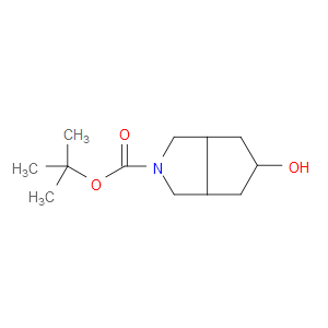 TERT-BUTYL 5-HYDROXYHEXAHYDROCYCLOPENTA[C]PYRROLE-2(1H)-CARBOXYLATE - Click Image to Close