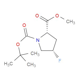 (2S,4S)-1-TERT-BUTYL 2-METHYL 4-FLUOROPYRROLIDINE-1,2-DICARBOXYLATE