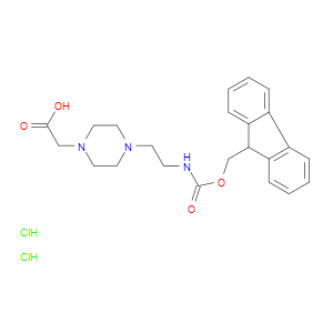 4-[2-(FMOC-AMINO)ETHYL]-1-PIPERAZINEACETIC ACID DIHYDROCHLORIDE - Click Image to Close
