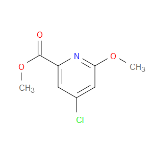 METHYL 4-CHLORO-6-METHOXYPICOLINATE - Click Image to Close
