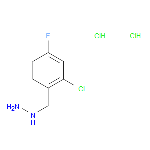 [(2-CHLORO-4-FLUOROPHENYL)METHYL]HYDRAZINE DIHYDROCHLORIDE