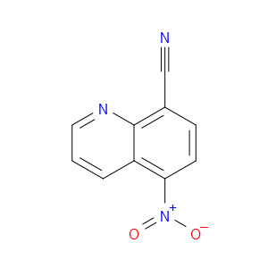 5-NITROQUINOLINE-8-CARBONITRILE