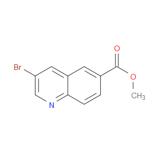 METHYL 3-BROMOQUINOLINE-6-CARBOXYLATE - Click Image to Close