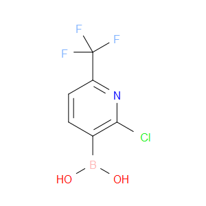2-TRIFLUOROMETHYL-6-CHLORO-5-PYRIDINEBORIC ACID