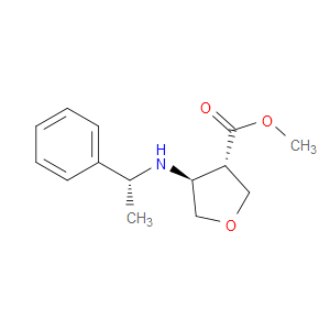 REL-METHYL (3S,4S)-4-([(1R)-1-PHENYLETHYL]AMINO)OXOLANE-3-CARBOXYLATE - Click Image to Close