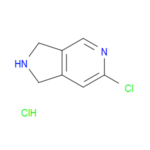 6-CHLORO-1H,2H,3H-PYRROLO[3,4-C]PYRIDINE HYDROCHLORIDE