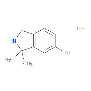 6-BROMO-1,1-DIMETHYL-2,3-DIHYDRO-1H-ISOINDOLE HYDROCHLORIDE - Click Image to Close