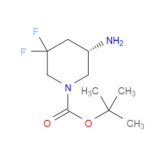 TERT-BUTYL (5S)-5-AMINO-3,3-DIFLUOROPIPERIDINE-1-CARBOXYLATE
